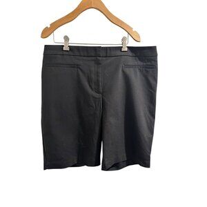 ✌️ 2/$40 ✌️ Chicos Womens Black Dress Shorts Size 2.5 (XL)